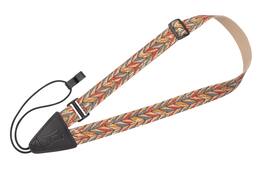 Levy's Leathers - Cork Strap for Classical Guitar and Ukulele with Adjustable Length, Leather Backing, and Secure Hook Attachment