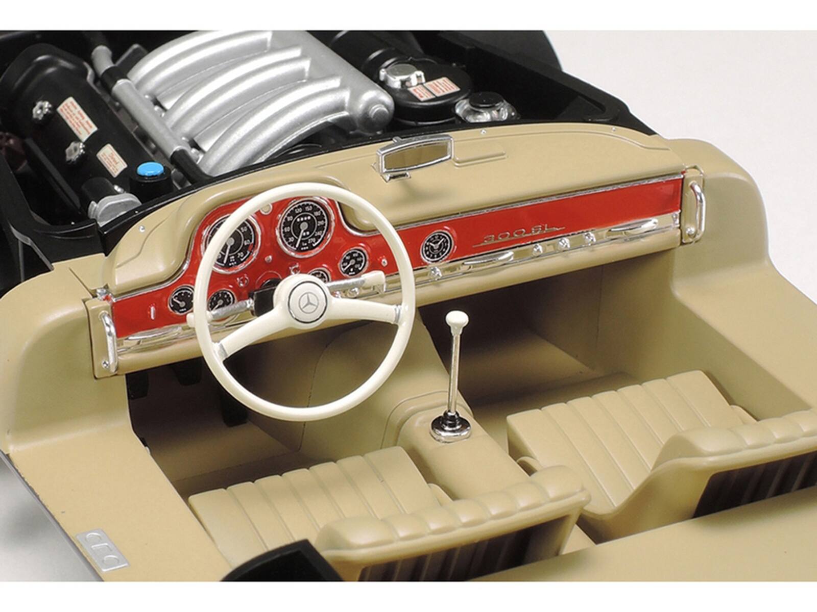 Alt View 3. Tamiya - Model Kit Mercedes-Benz 300SL Gullwing 1/24 Scale Model by Tamiya.