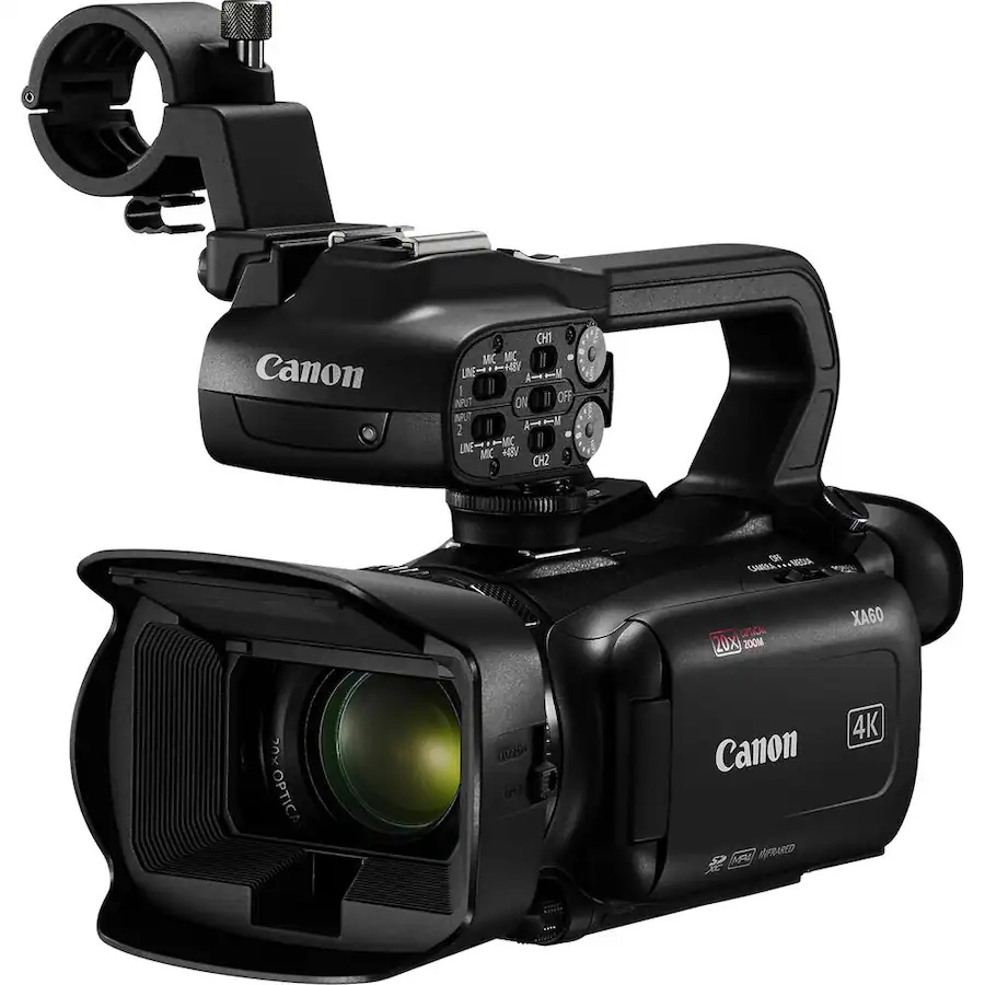 Bundle Canon XA60 Professional UHD 4K Camcorder + 64GB Memory Card ...