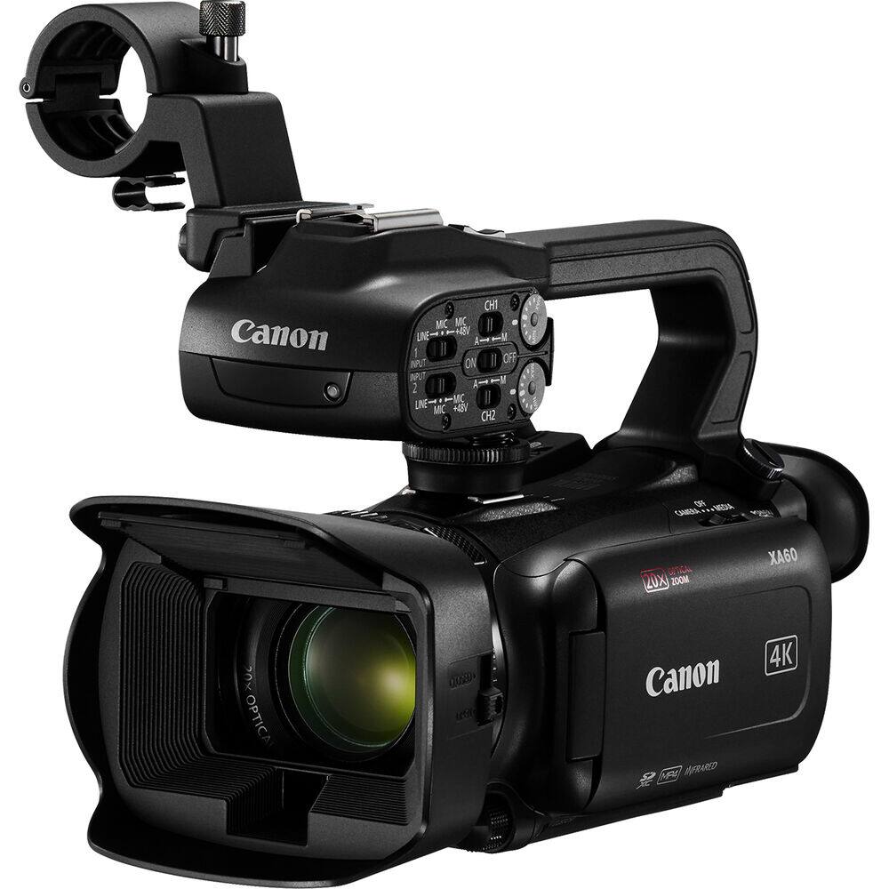 Canon XA60  
4K  
20X Optical Zoom  
Canon 4K