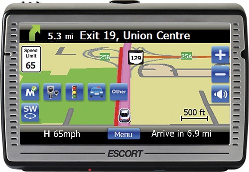  Escort - Passport iQ 5&quot; Automobile Portable GPS Navigator