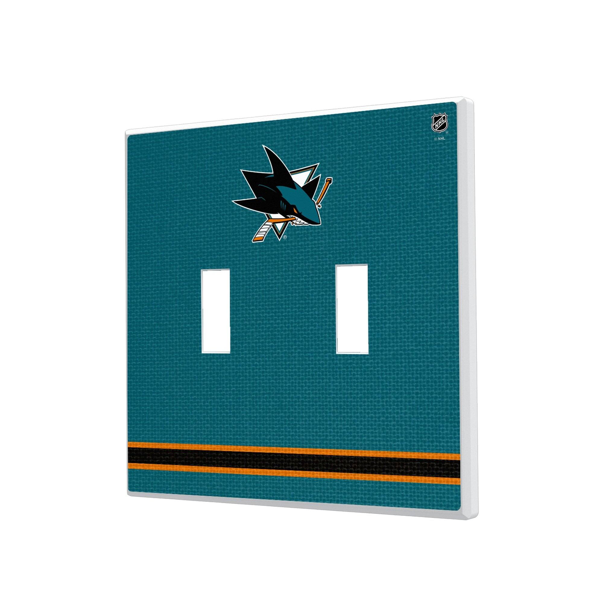 Keyscaper - San Jose Sharks Double Toggle Lightswitch Plate - Multicolor price history on PriceWatchPro