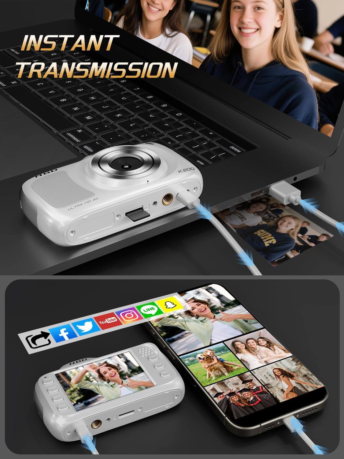 INSTANT TRANSMISSION

KIK HD ULTRA
THTONE SUME

You Tube
LINE
NBD