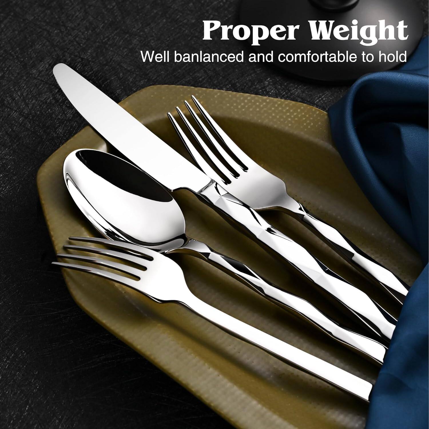 Proper Weight  
Well balanced and comfortable to hold