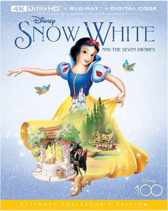 Front. Snow White and the Seven Dwarfs - 4K Blu-Ray.