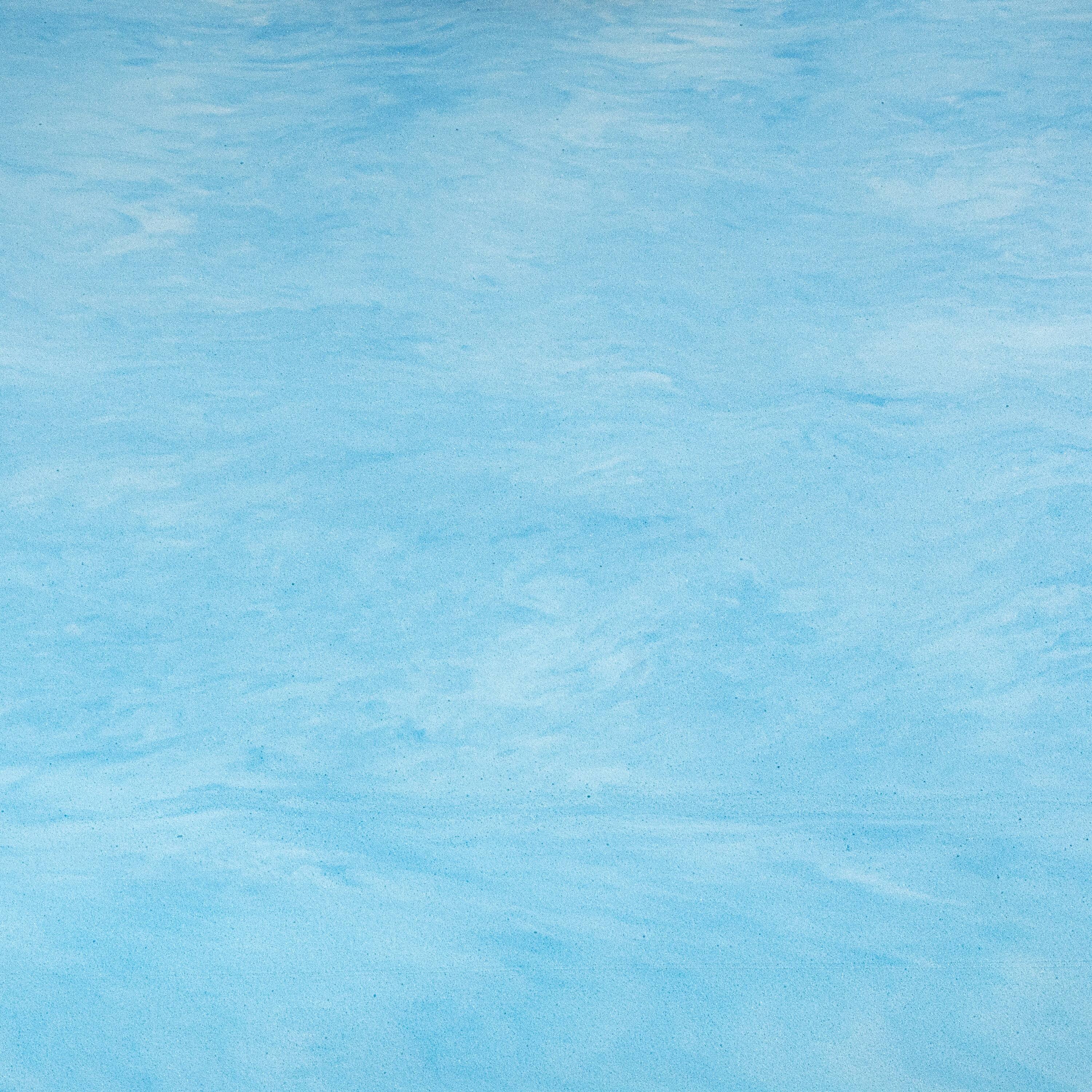 Alt View 2. Sure2Sleep - 3-inch Cool Gel Swirl Memory Foam Topper - King - Blue.