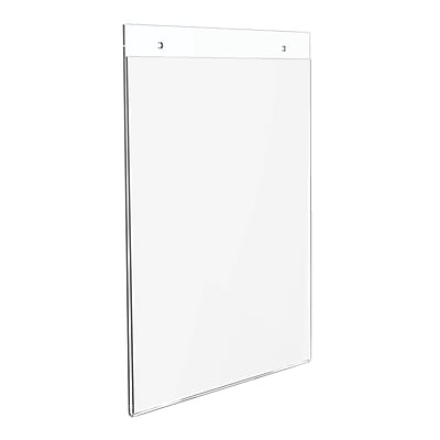 Alt View 1. Deflecto - Deflecto Image Document Holder, 8.5" x 11", Vertical, Wall Mounted, Clear Plastic (DEF68201) - Clear.