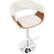 Alt View Zoom 14. LumiSource - Vintage Mod Polyester Fabric Barstool - Walnut/Cream.