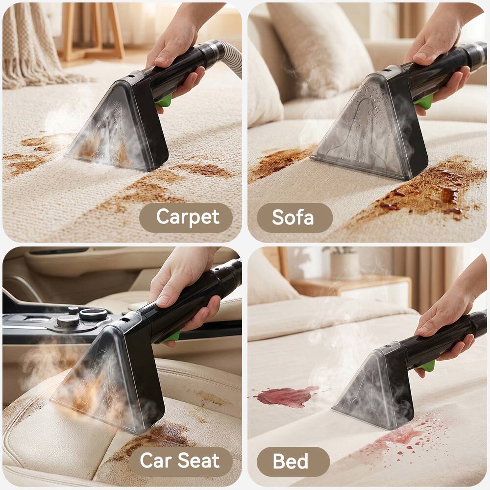 Carpet  
Sofa  
Car Seat  
Bed