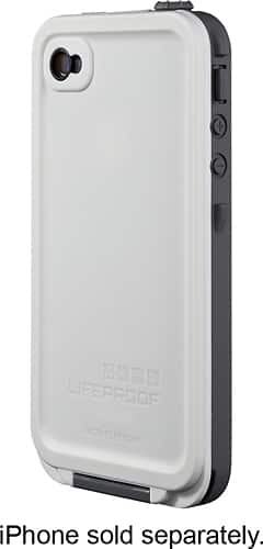 LifeProof Case for Apple iPhone 4 and 4S White LP-iPH4-CS-1-WH-1 - Best Buy