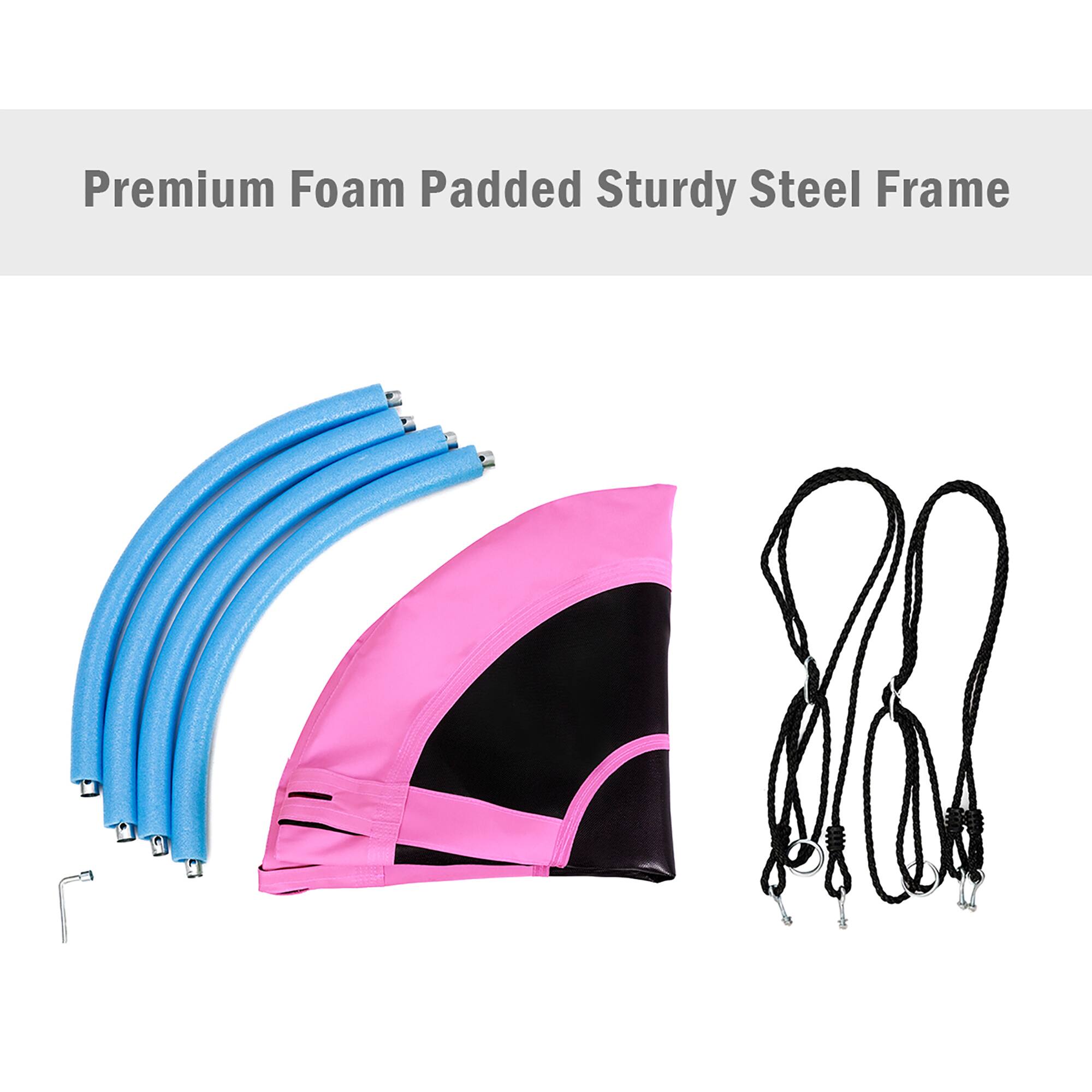 Premium Foam Padded Sturdy Steel Frame