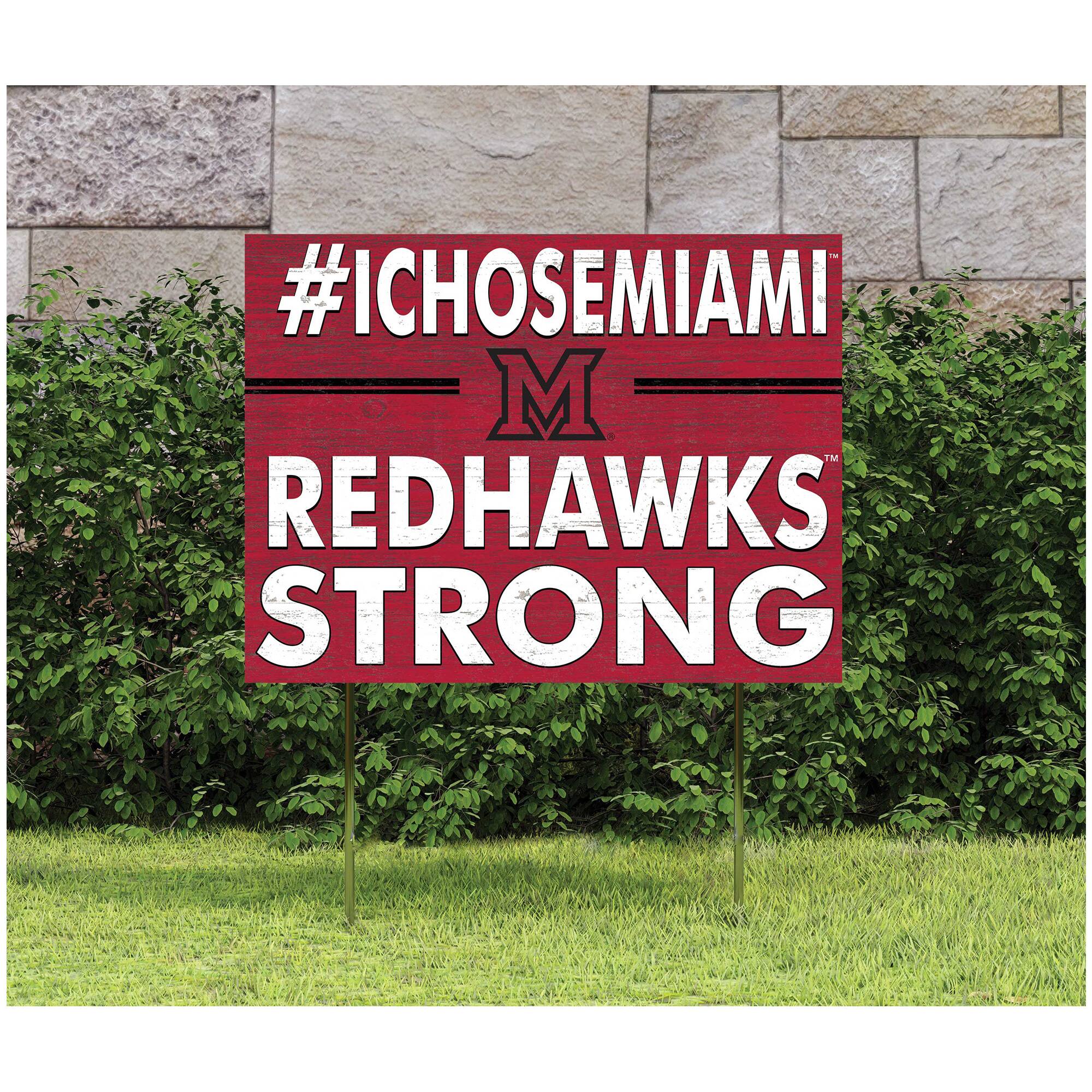 #ICHOOSEMIAMI  
M  
REDHAWKS  
STRONG
