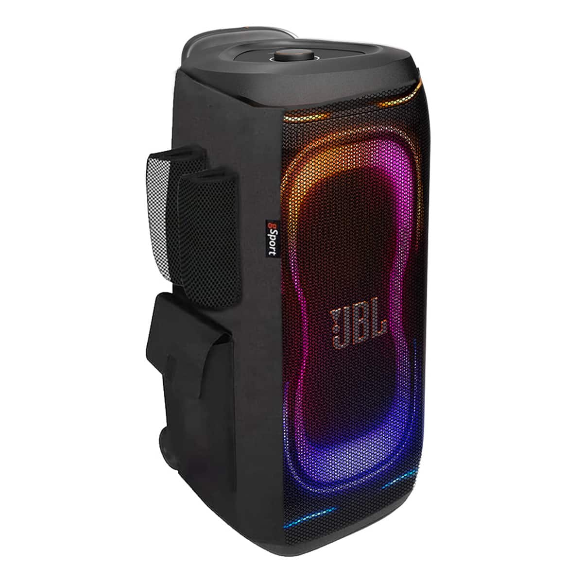 JBL - PartyBox 330 Portable Party Speaker Bundle with gSport Cargo Sleeve - Black