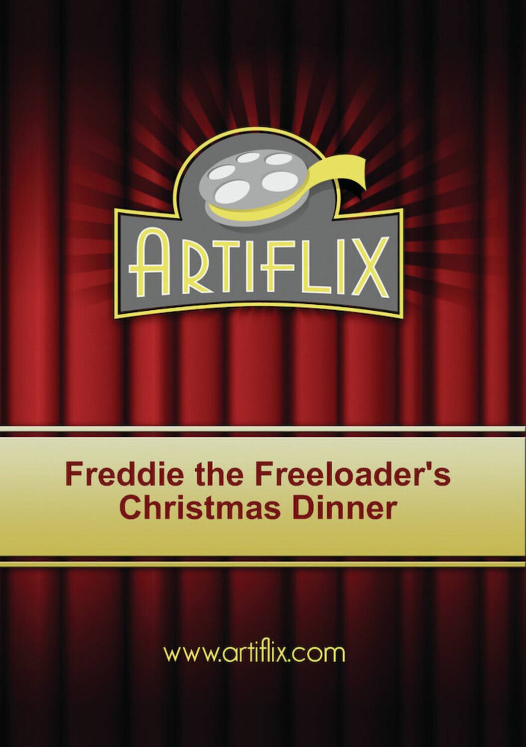 Front. Freddie the Freeloader's Christmas Dinner   - DVD.