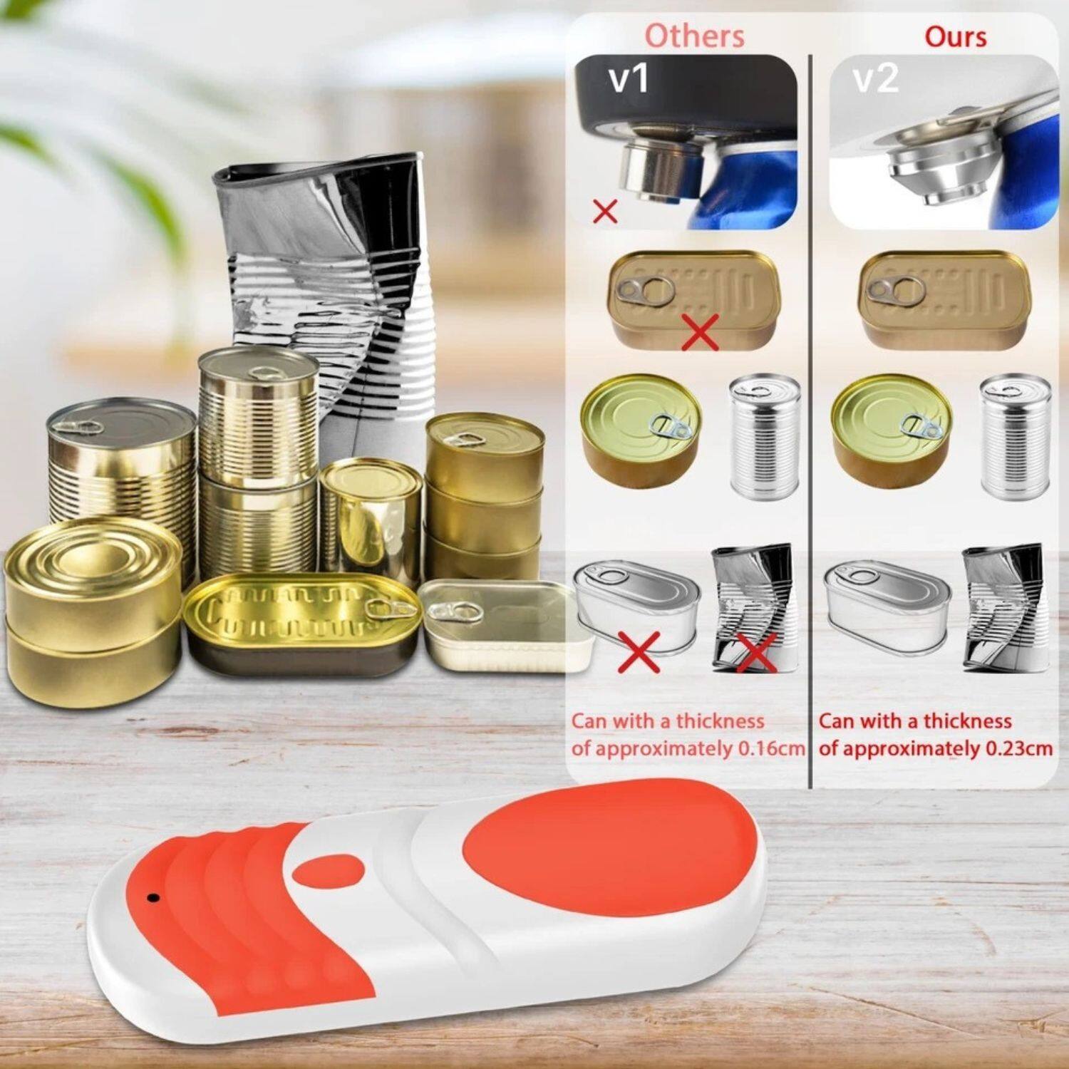 Others  
v1  
X  
Can with a thickness of approximately 0.16cm  

Ours  
v2  
Can with a thickness of approximately 0.23cm