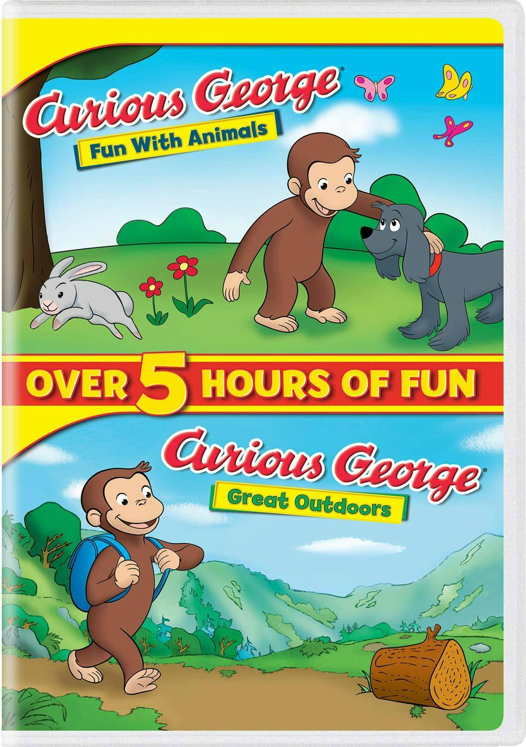 Front. Curious George: Fun with Animals / Great Outdoors [DVD].