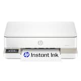 HP - Envy 6155e Wireless AI-Enabled All-in-One Inkjet Printer with 3 Months of Instant Ink - White