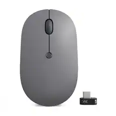 Front. Lenovo - Lenovo Go USB-C Wireless Mouse (GY51C21210) - Grey.