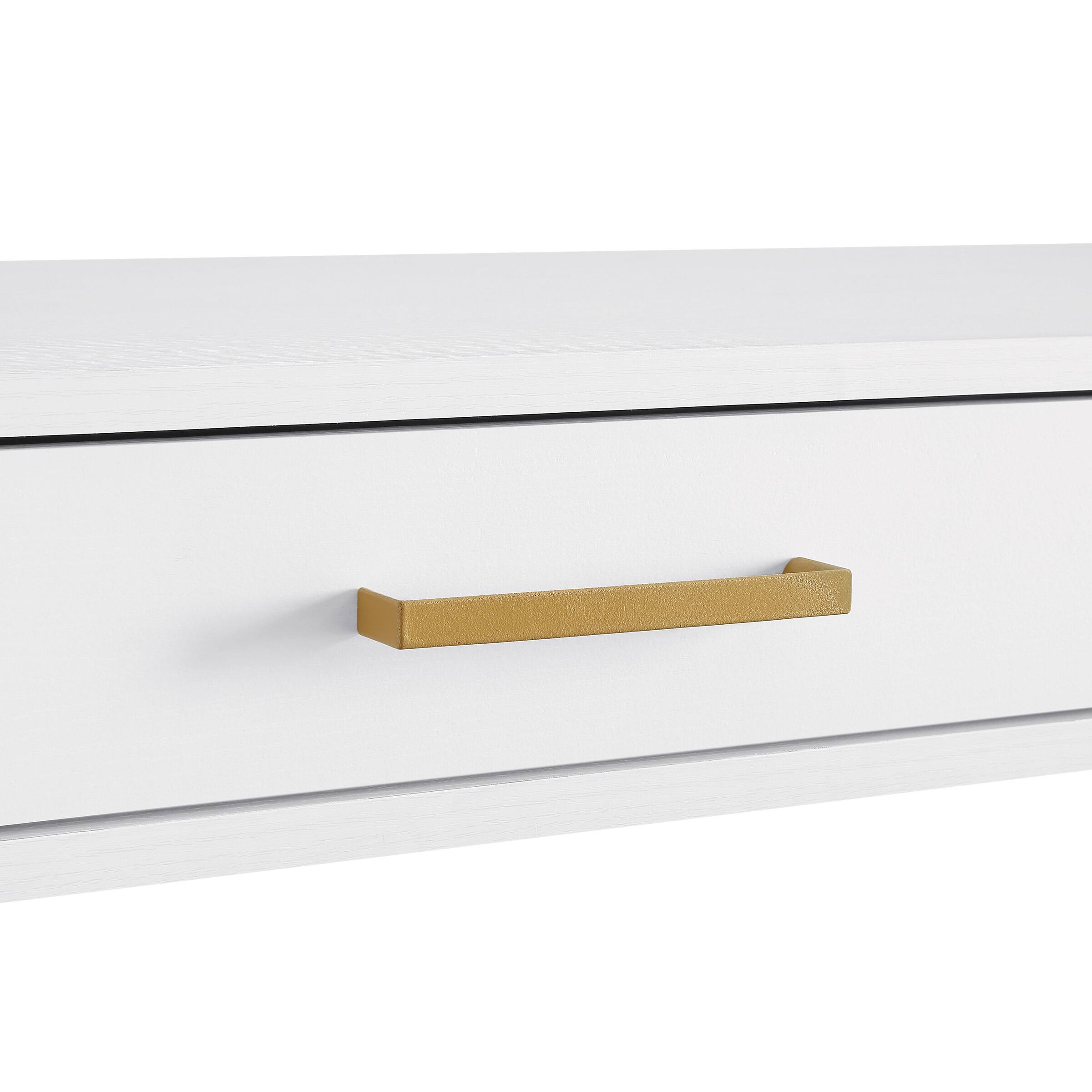Alt View 15. OSP Home Furnishings - Modern Life Desk in White - White.