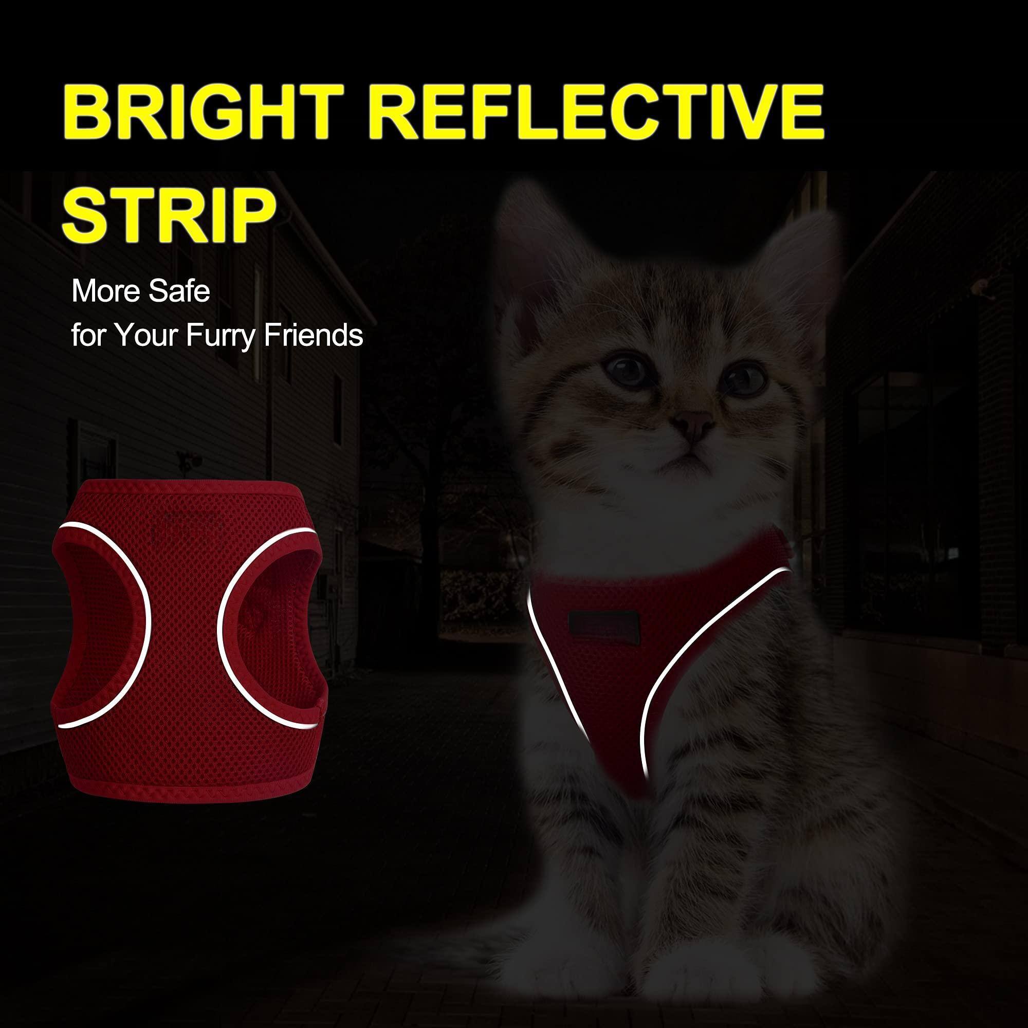BRIGHT REFLECTIVE STRIP  
More Safe for Your Furry Friends