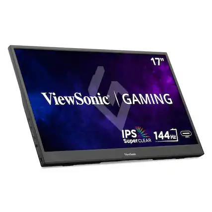 17" ViewSonic GAMING
IPS Super CLEAR
144Hz
USB-C
