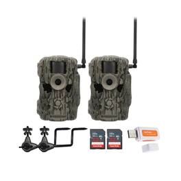 Stealth Cam - 36MP Fusion Max Cellular Trail Camera with Accessories (2 Pack)