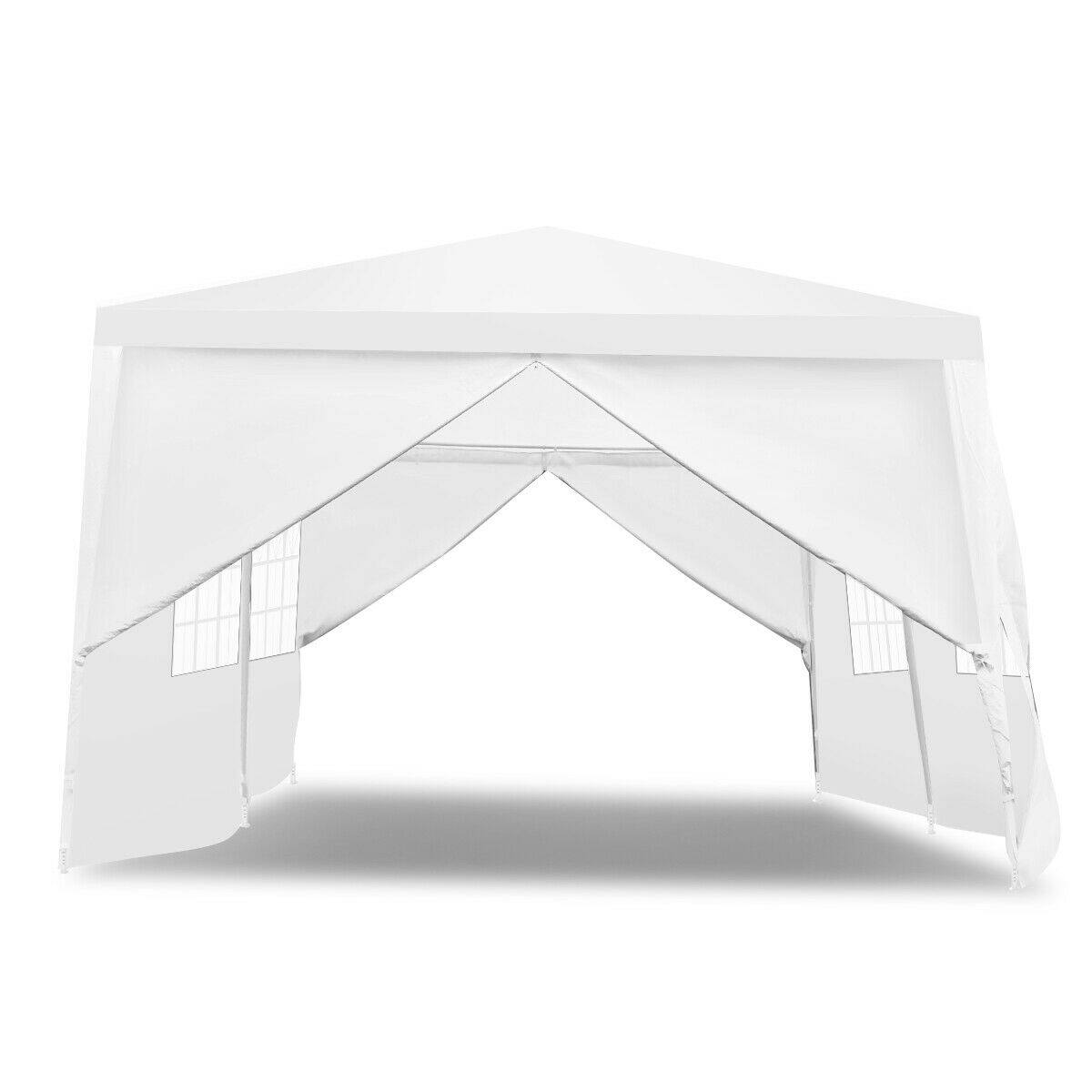 Costway - 10'x20'Canopy Pavilion Cater Events Outdoor Party Tent - White
