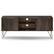 Alt View 1. Simpli Home - Hunter SOLID MANGO WOOD 60 inch Wide Industrial TV Media Stand in Ebony For TVs up to 65 inches - Ebony.