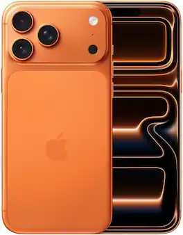 Apple - Refurbished Excellent - Pre-Owned Excellent iPhone 17 Pro Max 5G 256GB - (Unlocked) - Cosmic Orange