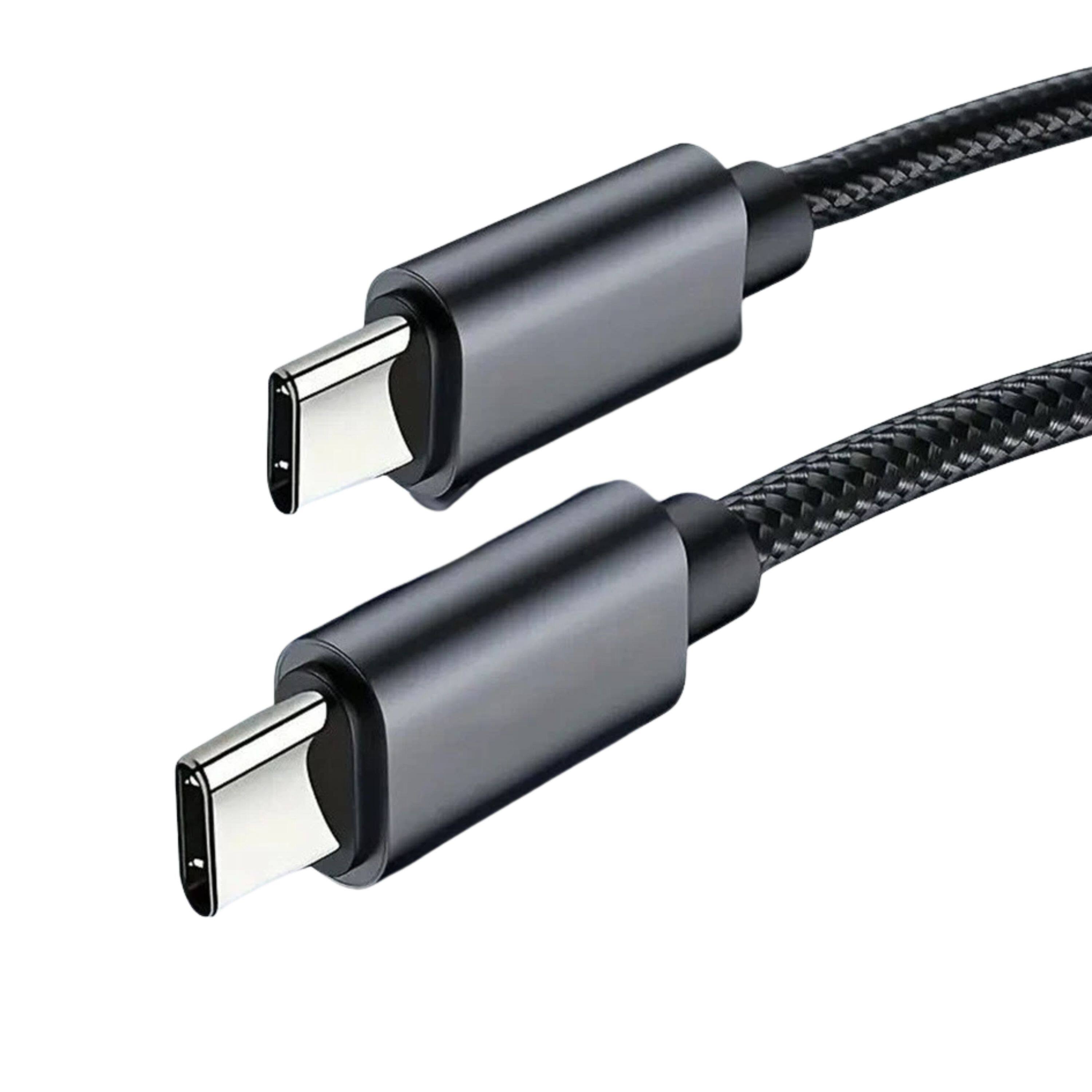 Left. Kitcheniva - Fast Charging USB-C Cable For iPhone 16 15 Pro Max Samsung S24 10 Ft Red.