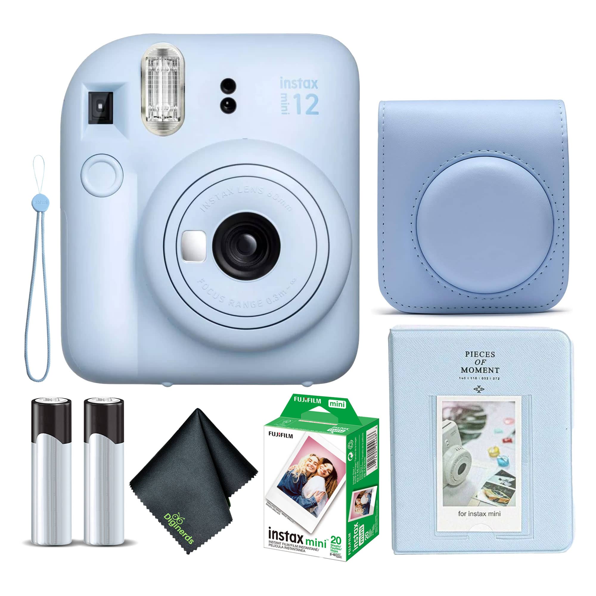 Fujifilm - Instax Mini 12 Instant Film Camera with Instant Film - Pastel Blue price history on PriceWatchPro