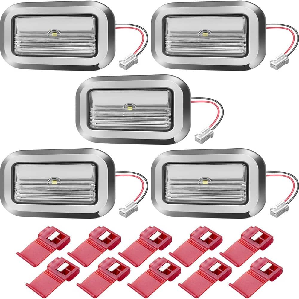 ACJPR - W11462342 LED Light Module, White, Replacement for Whirlpool/KitchenAid, 5-Pack