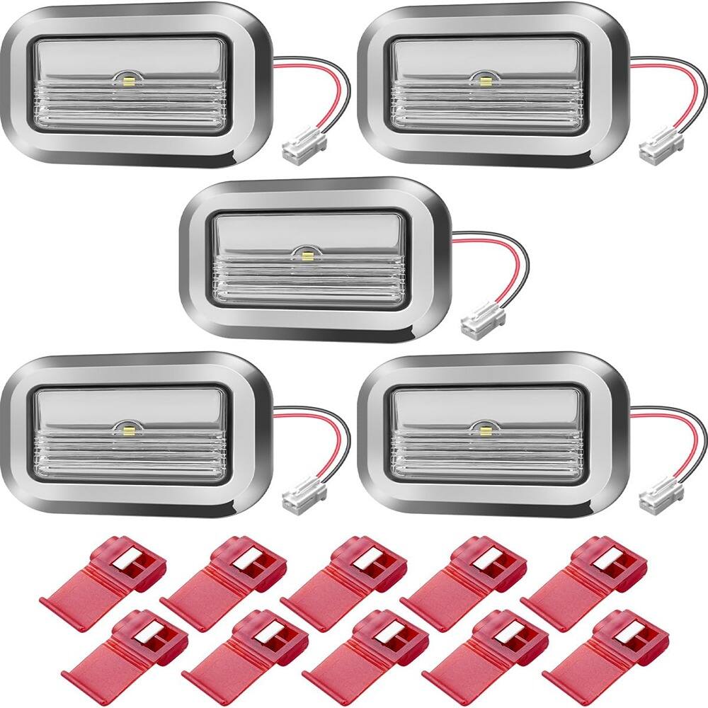 ACJPR - W11462342 LED Light Module, White, Replacement for Whirlpool/KitchenAid, 5-Pack