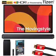 1440p QHD HDR10+ Powered by Tizen
The Movingstyle
DECOGEAR
BEGINNER'S GUIDE TO TELEVISION HOME THEATER ESSENTIALS