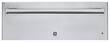 GE - Profile Series 27" Warming Drawer - Stainless Steel - Larger Front