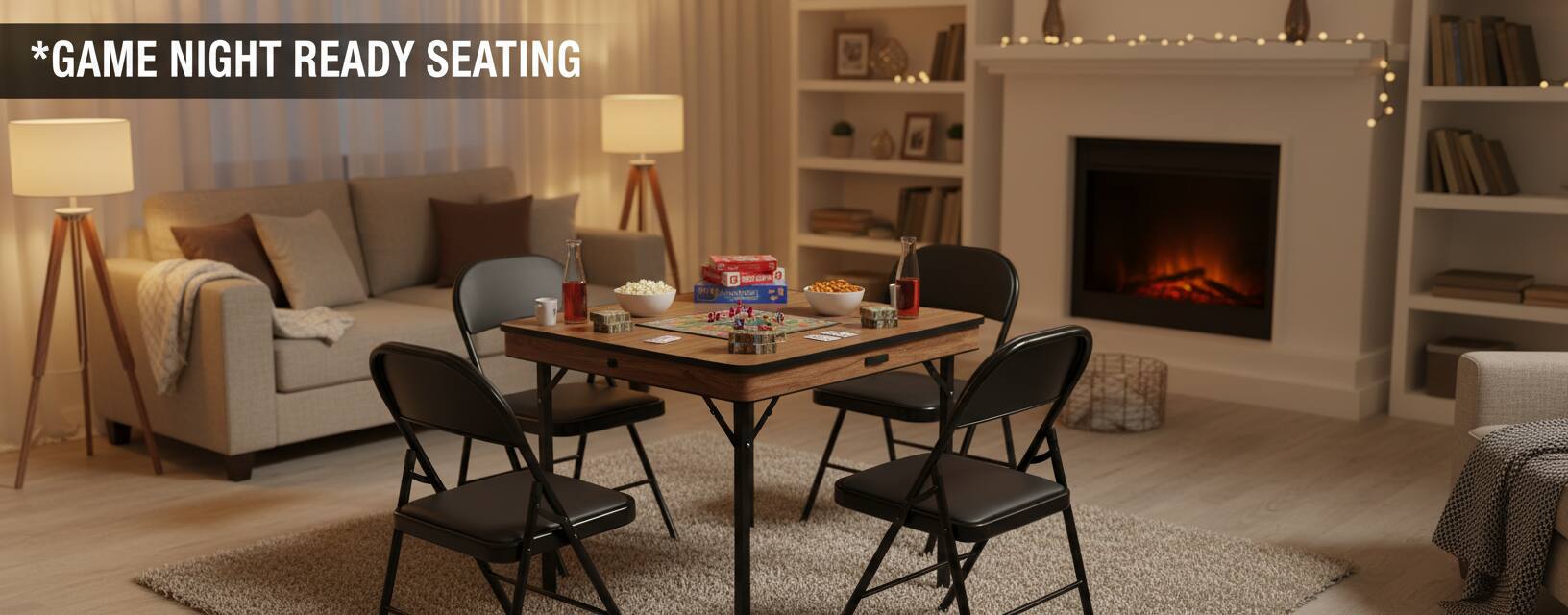 *GAME NIGHT READY SEATING