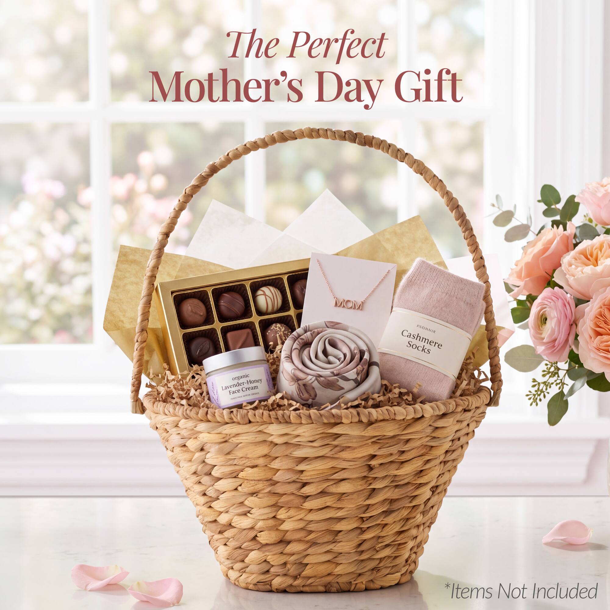 The Perfect Mother's Day Gift

COONIS Cashmere Socks

Organic Lavender-Honey Face Cream

*Mom

*Mom

*Items Not Included