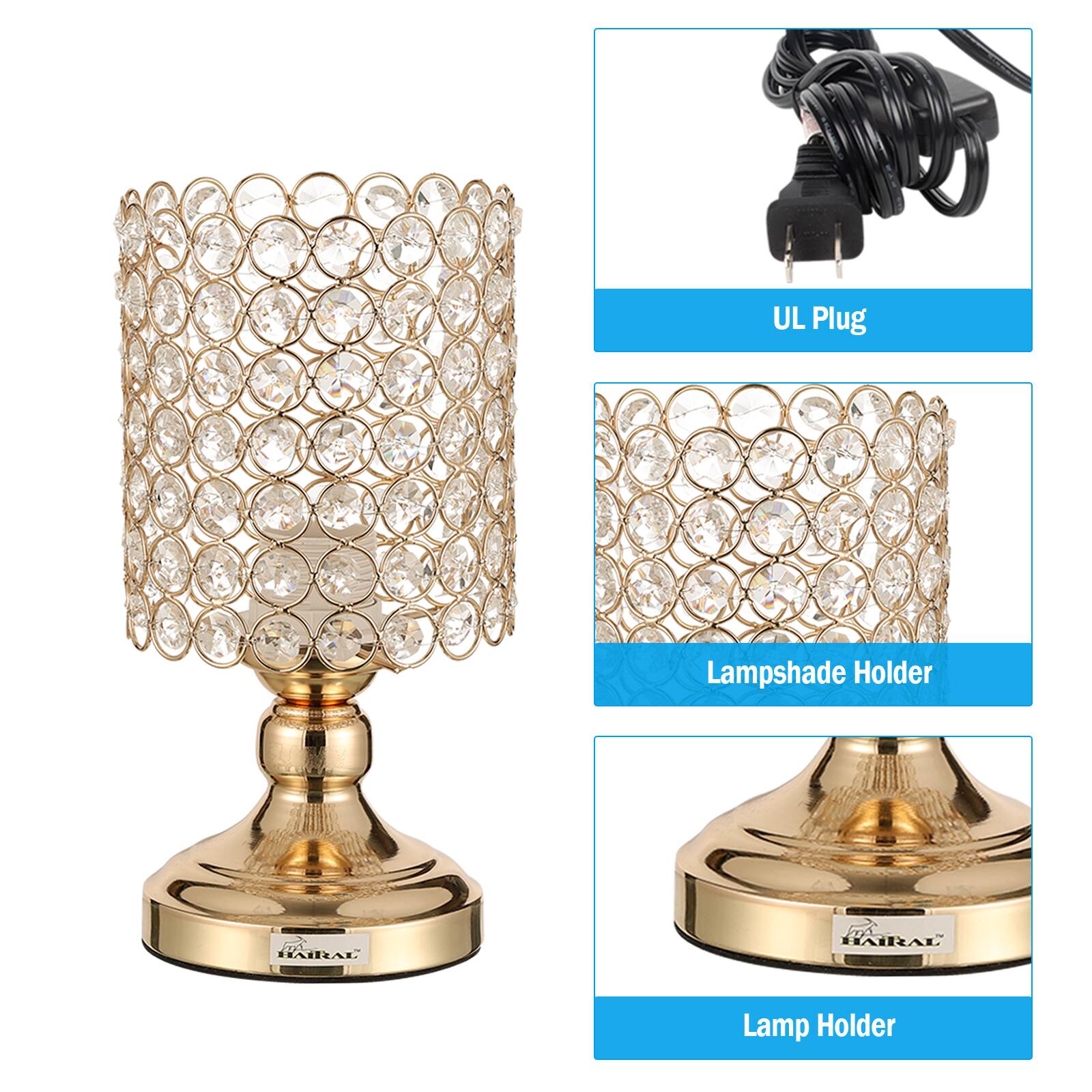 UL Plug Lampshade Holder  
AIRAL BAIRAL Lamp Holder