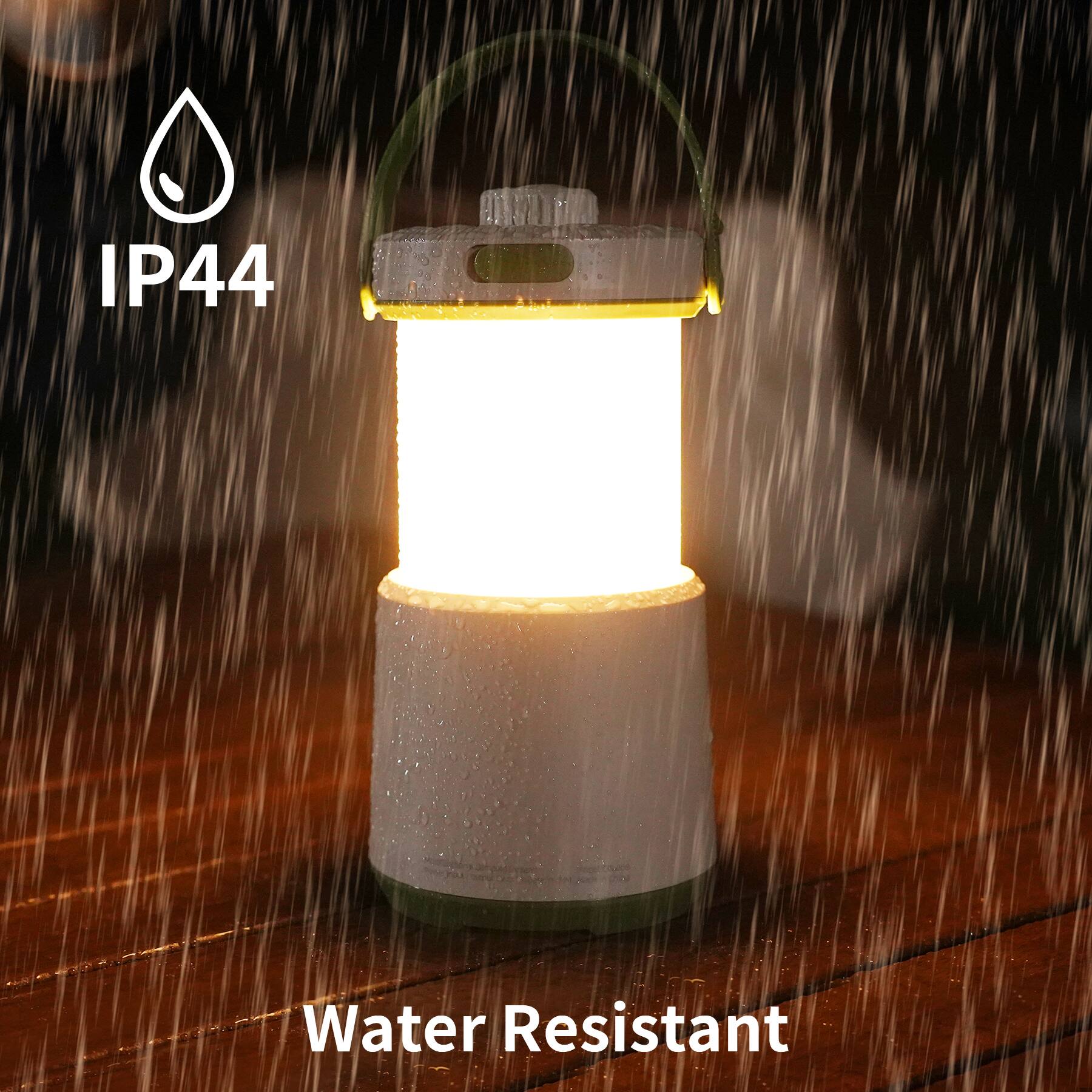 IP44 Water Resistant