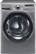 Front Standard. LG - SteamDryer 7.4 Cu. Ft. 12-Cycle Ultra Capacity Steam Gas Dryer - Graphite Steel.