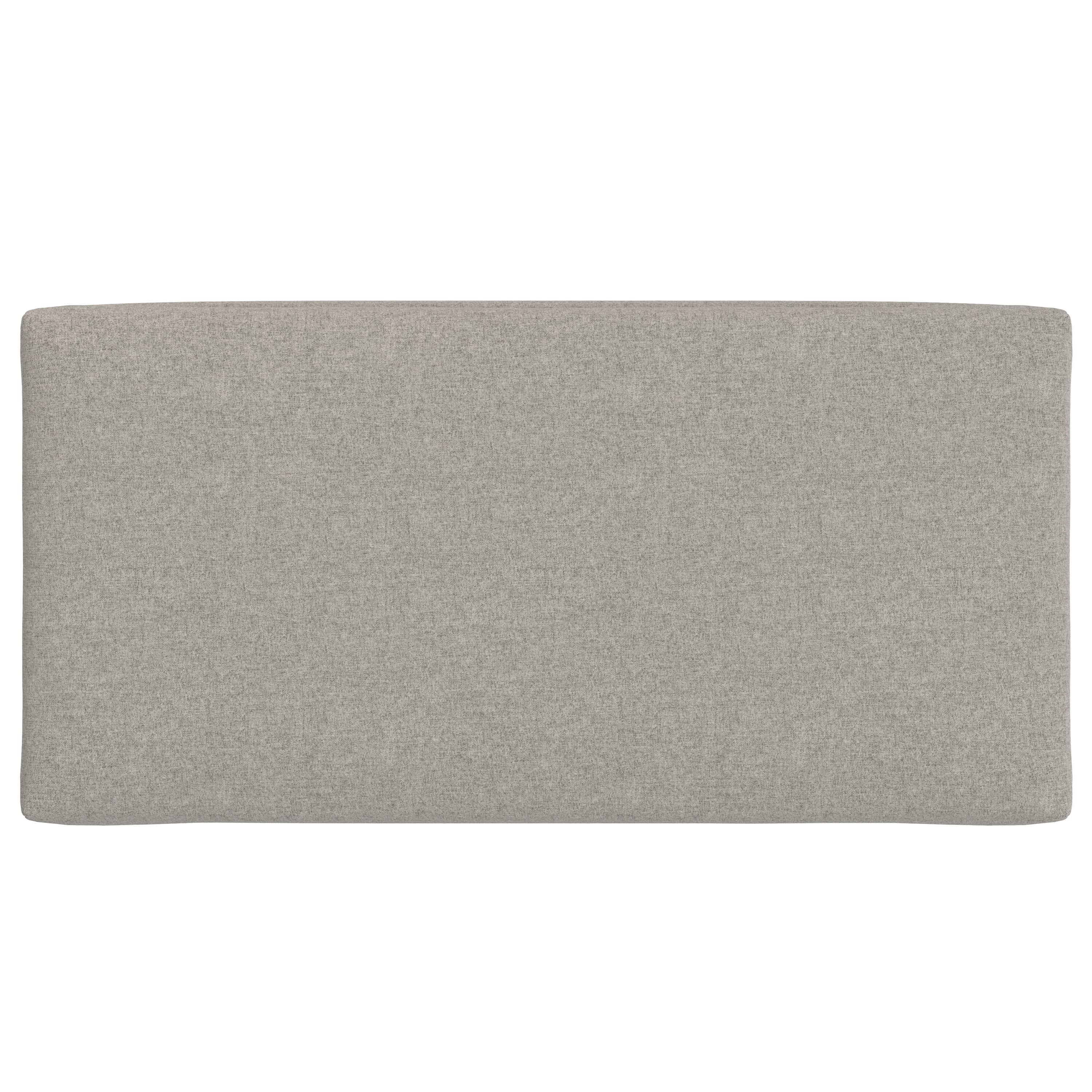 Alt View 1. Simpli Home - Rebecca 48 inch Wide Mid Century Modern Coffee Table Storage Ottoman with Lift up Lid in Cloud Grey Polyester, Assembled - Cloud Grey.