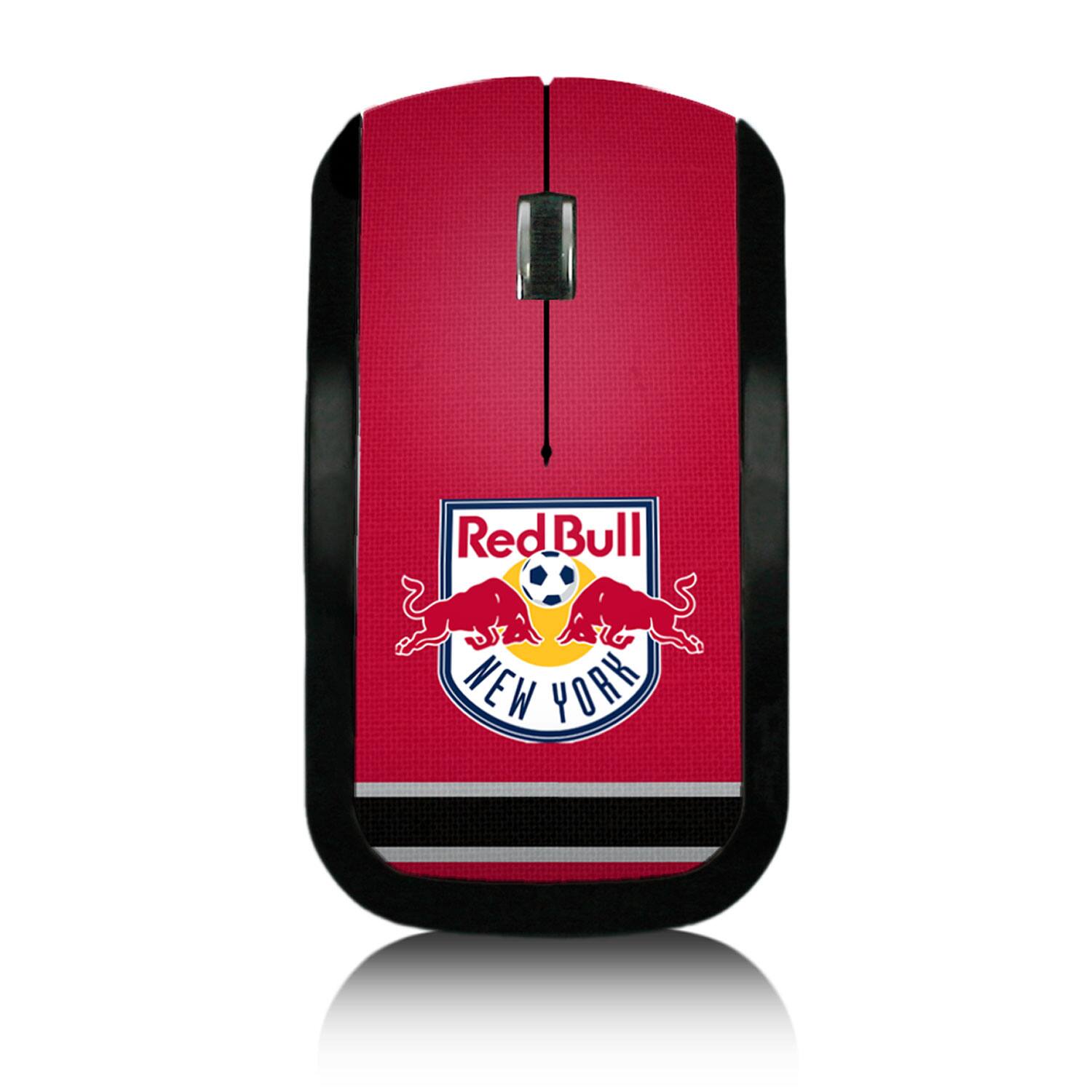 Keyscaper - New York Red Bulls Team Striped Wireless Mouse - Wireless - Multicolor