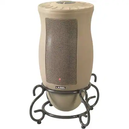 Front. Lasko - Designer Series Oscillating Ceramic Heater - Multicolor.