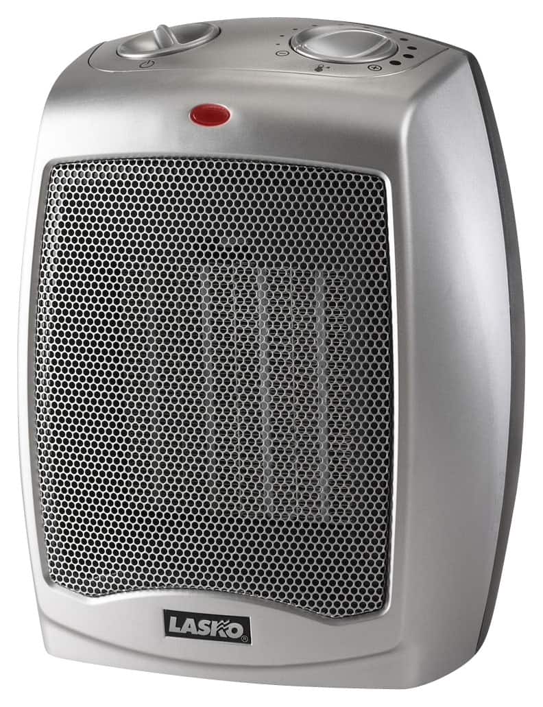 Lasko - Ceramic Heater - Gray - Front_Zoom