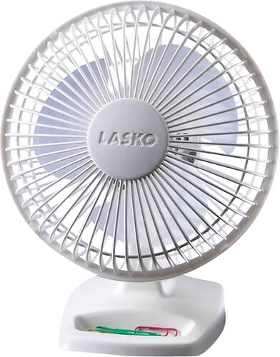 Front. Lasko - Personal Fan - White.