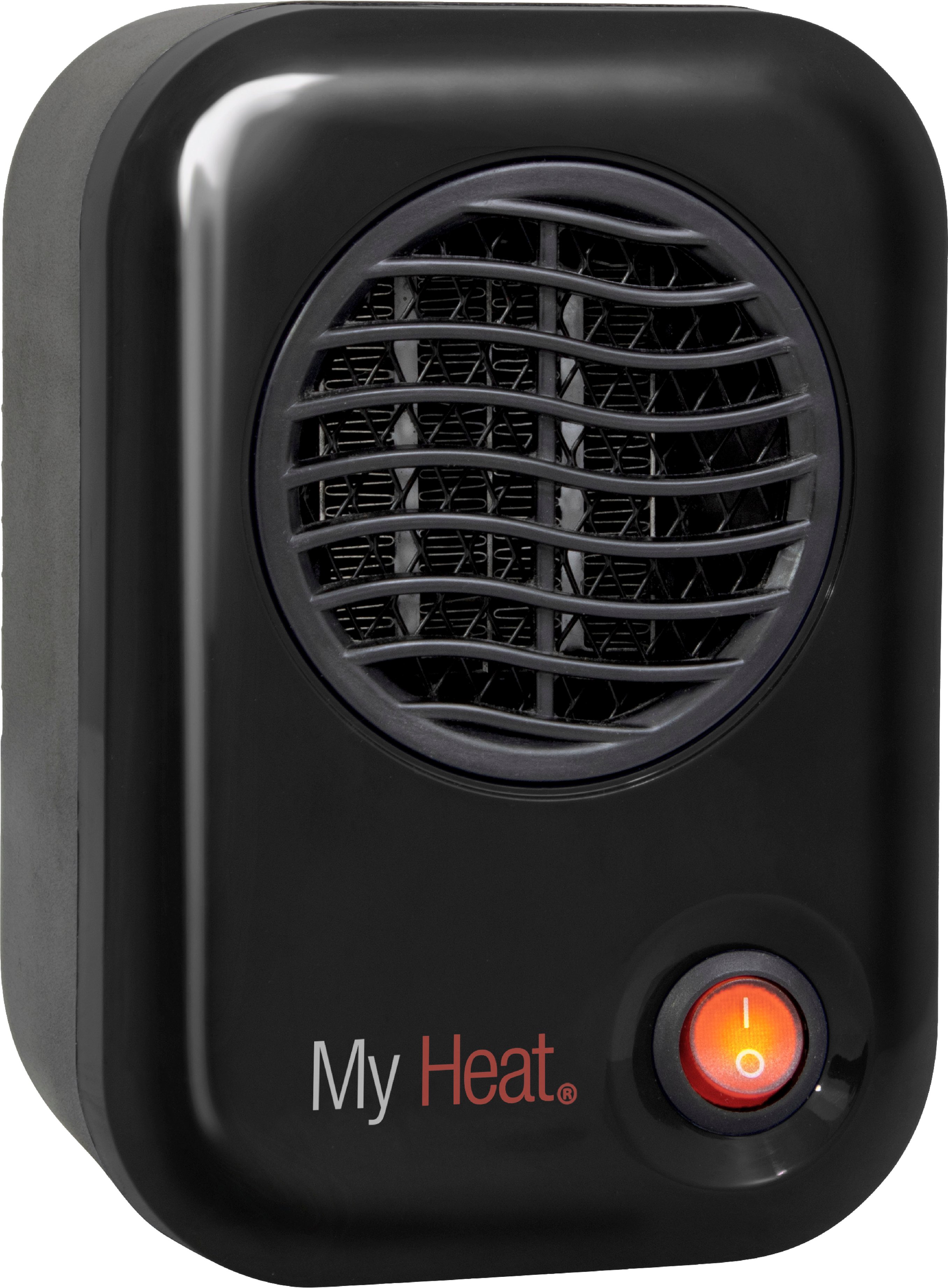 Angle View: Lasko - MyHeat Personal Electric Portable Space Heater - Black