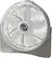 Front. Lasko - Cyclone Pivot Fan - White.