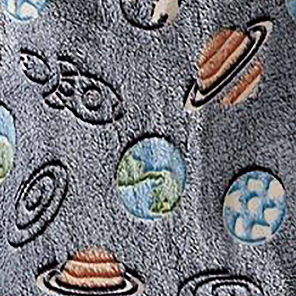 Alt View 2. Noble House - Outer Space Micro Plush All Season Throw Blanket 50" X 60" Multicolor by Plazatex - Multicolor.