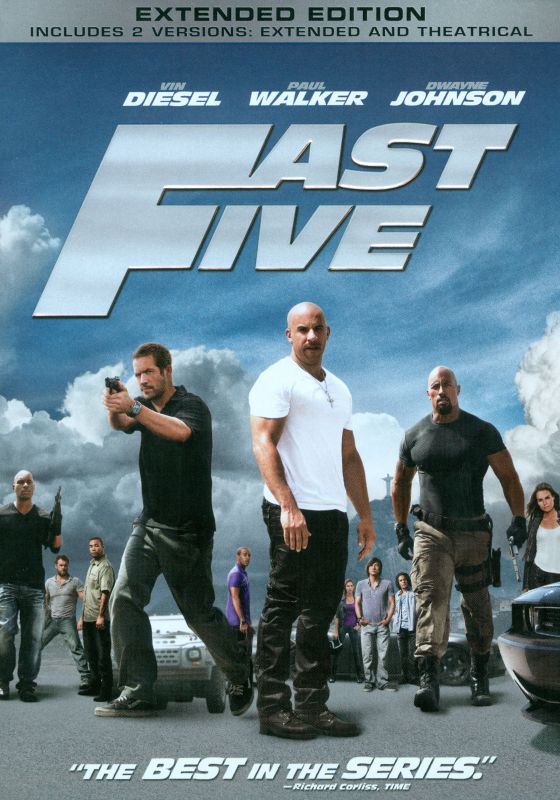  Fast Five [Rated/Unrated] [DVD] [2011]