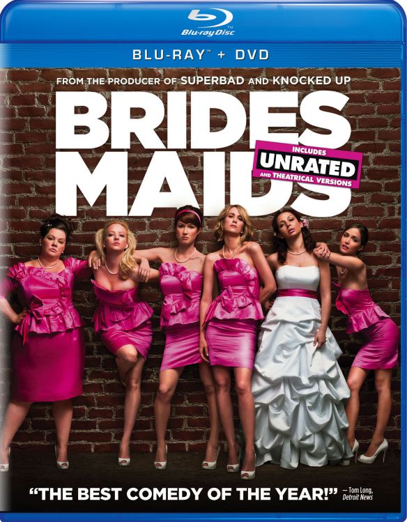  Bridesmaids [Unrated/Rated] [2 Discs] [Includes Digital Copy] [Blu-ray/DVD] [2011]